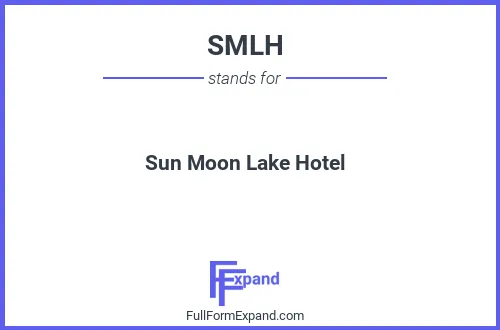 Full form of SMLH