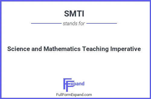 Full form of SMTI