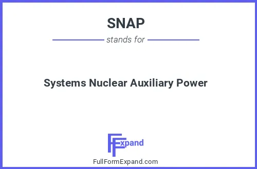 Full form of SNAP