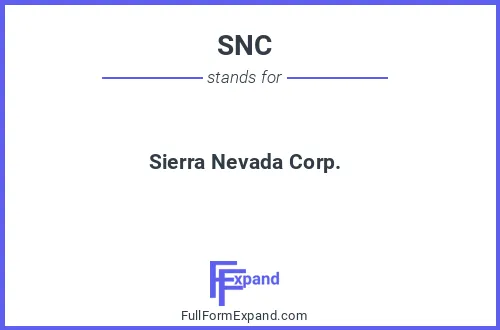 Full form of SNC