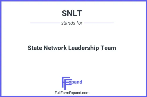 Full form of SNLT