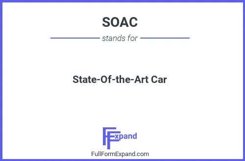 Full form of SOAC