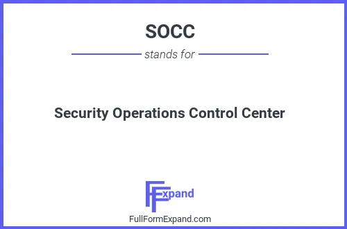 Full form of SOCC