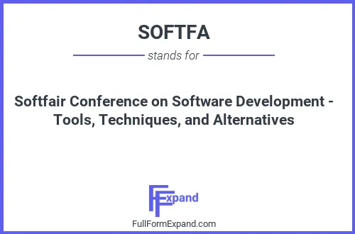 Full form of SOFTFA