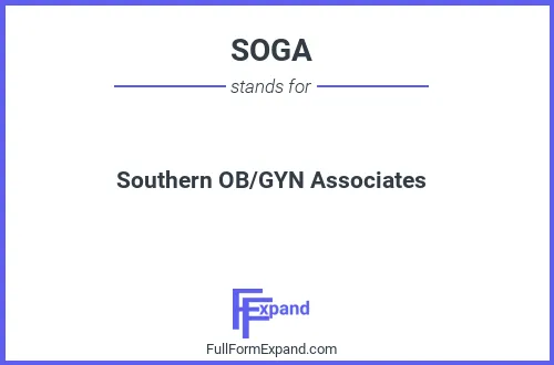 Full form of SOGA