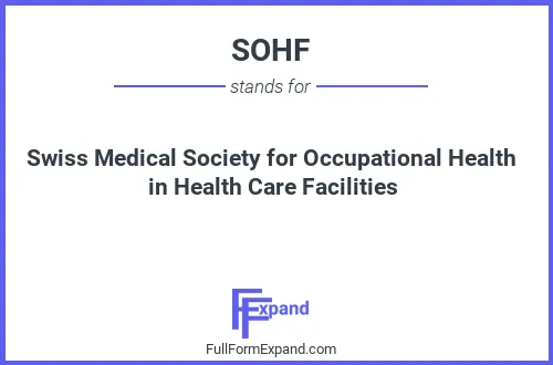 Full form of SOHF