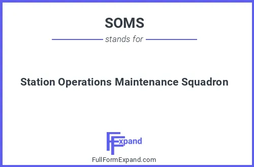 Full form of SOMS