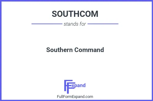 Full form of SOUTHCOM