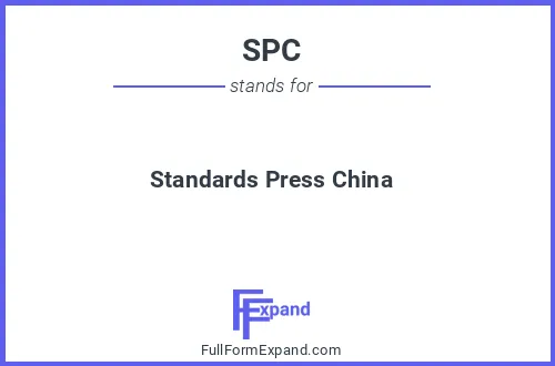 Full form of SPC