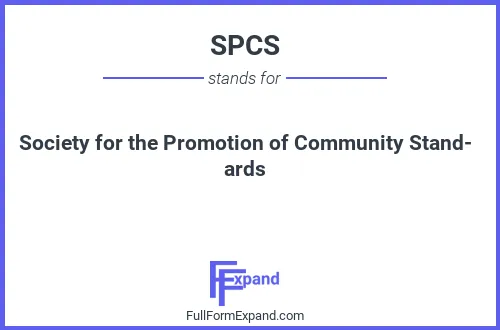 Full form of SPCS