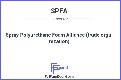 Full form of SPFA