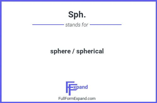 Full form of Sph.