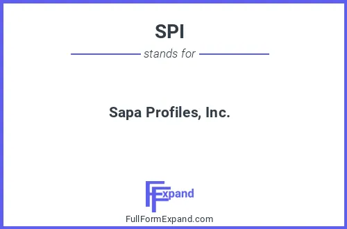Full form of SPI