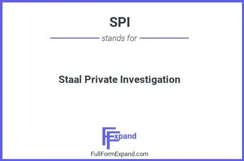 Full form of SPI