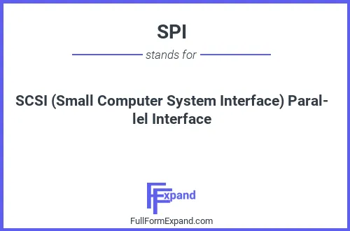 Full form of SPI