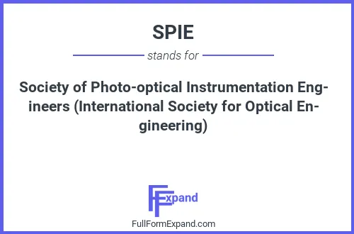 Full form of SPIE