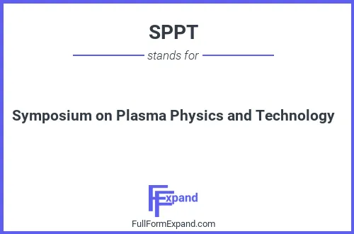 Full form of SPPT