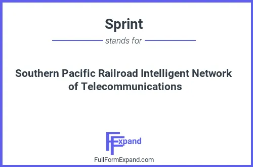 Full form of Sprint