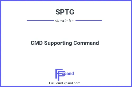 Full form of SPTG