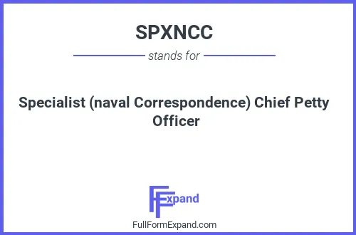 Full form of SPXNCC