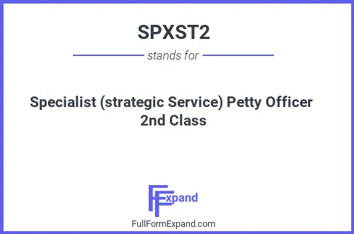 Full form of SPXST2