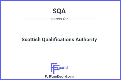 Full form of SQA