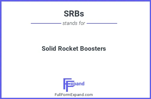Full form of SRBs