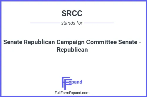 Full form of SRCC
