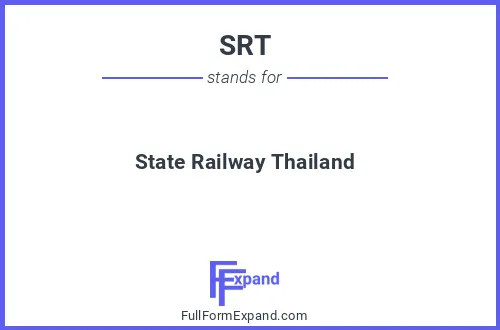 Full form of SRT