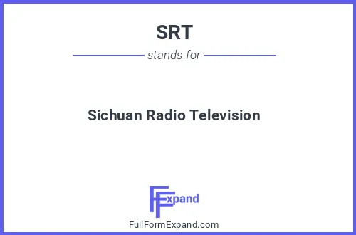 Full form of SRT