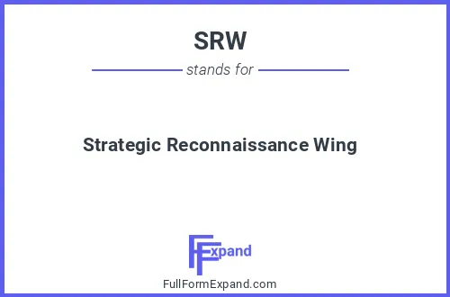 Full form of SRW