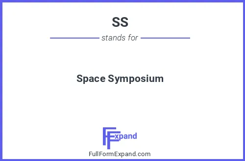Full form of SS