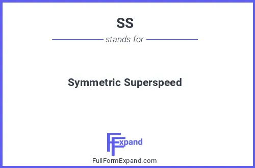 Full form of SS