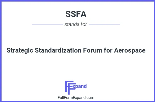 Full form of SSFA