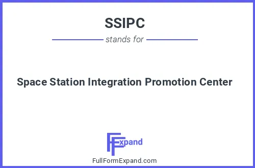 Full form of SSIPC