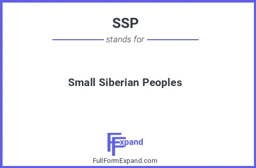 Full form of SSP