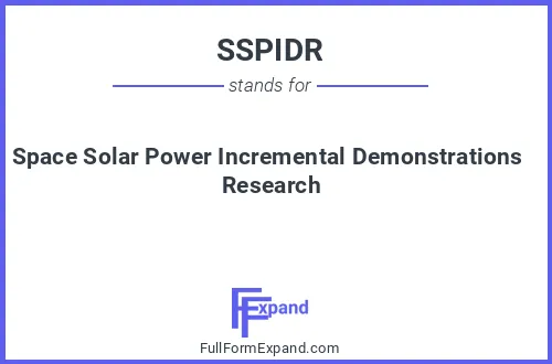 Full form of SSPIDR