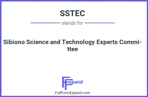 Full form of SSTEC
