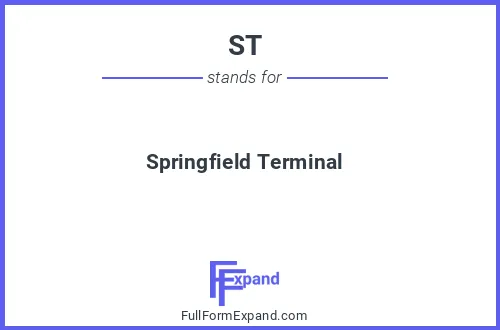 Full form of ST