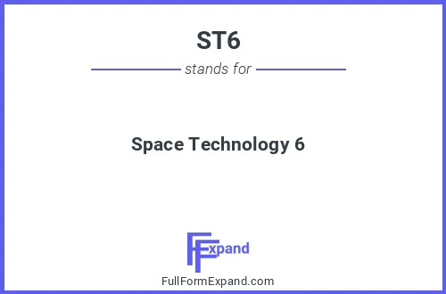 Full form of ST6