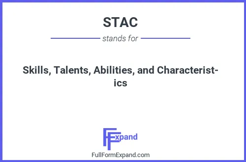 Full form of STAC