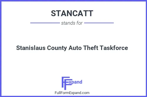 Full form of STANCATT