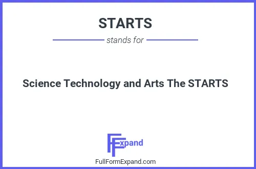 Full form of STARTS