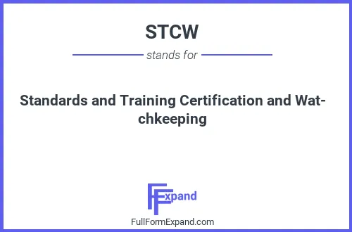 Full form of STCW
