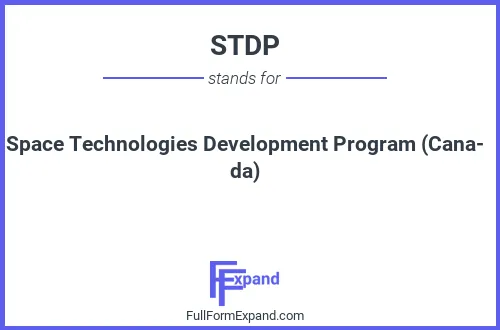Full form of STDP