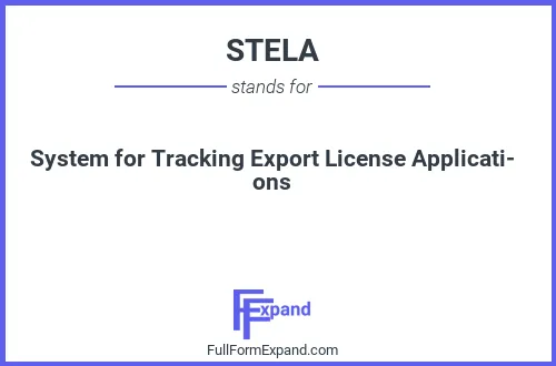 Full form of STELA