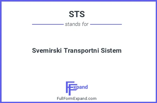 Full form of STS