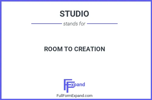 Full form of STUDIO