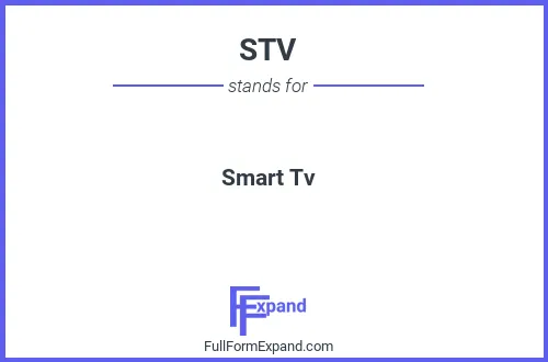 Full form of STV