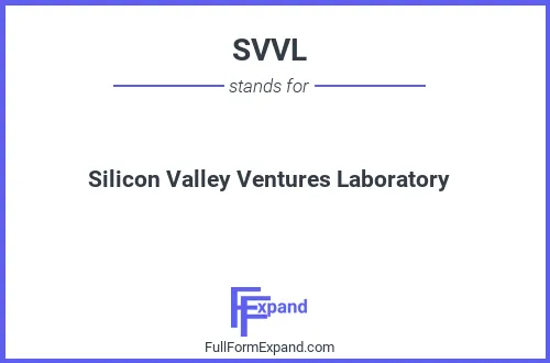 Full form of SVVL